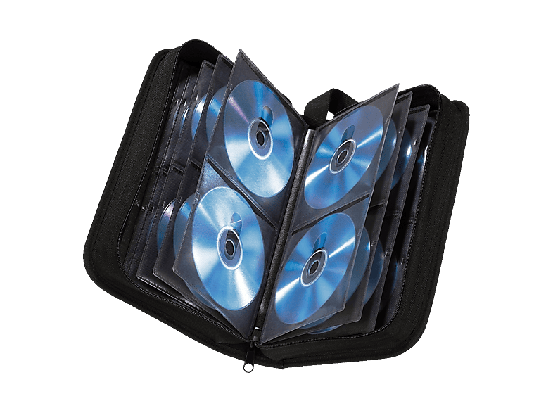 HAMA 33833 CD-/DVD-/Blu-ray-Tasche 120, Schwarz — Foto 2 von 3