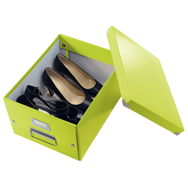 LEITZ 6044-00-64 CLICK&STORE Archivbox mittel Aufbewahrungs- und Transportbox Grün
