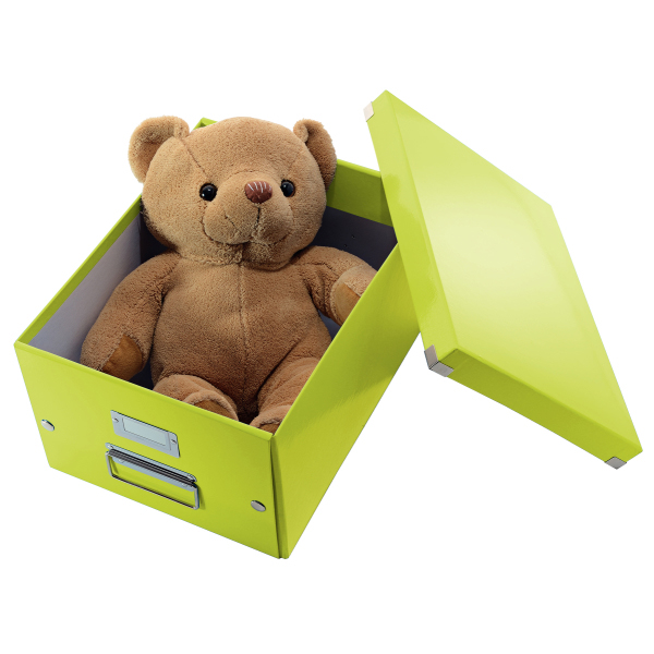 LEITZ 6044-00-64 CLICK&STORE Archivbox mittel Aufbewahrungs- und Transportbox Grün