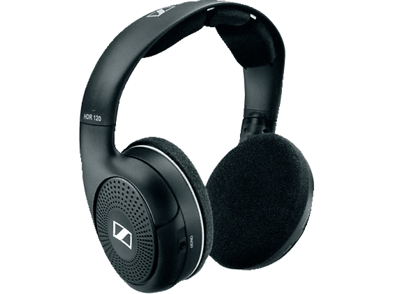 SENNHEISER HDR 120 - Zusätzliches Hörersystem für den RS 115, On-ear Kopfhörer Schwarz