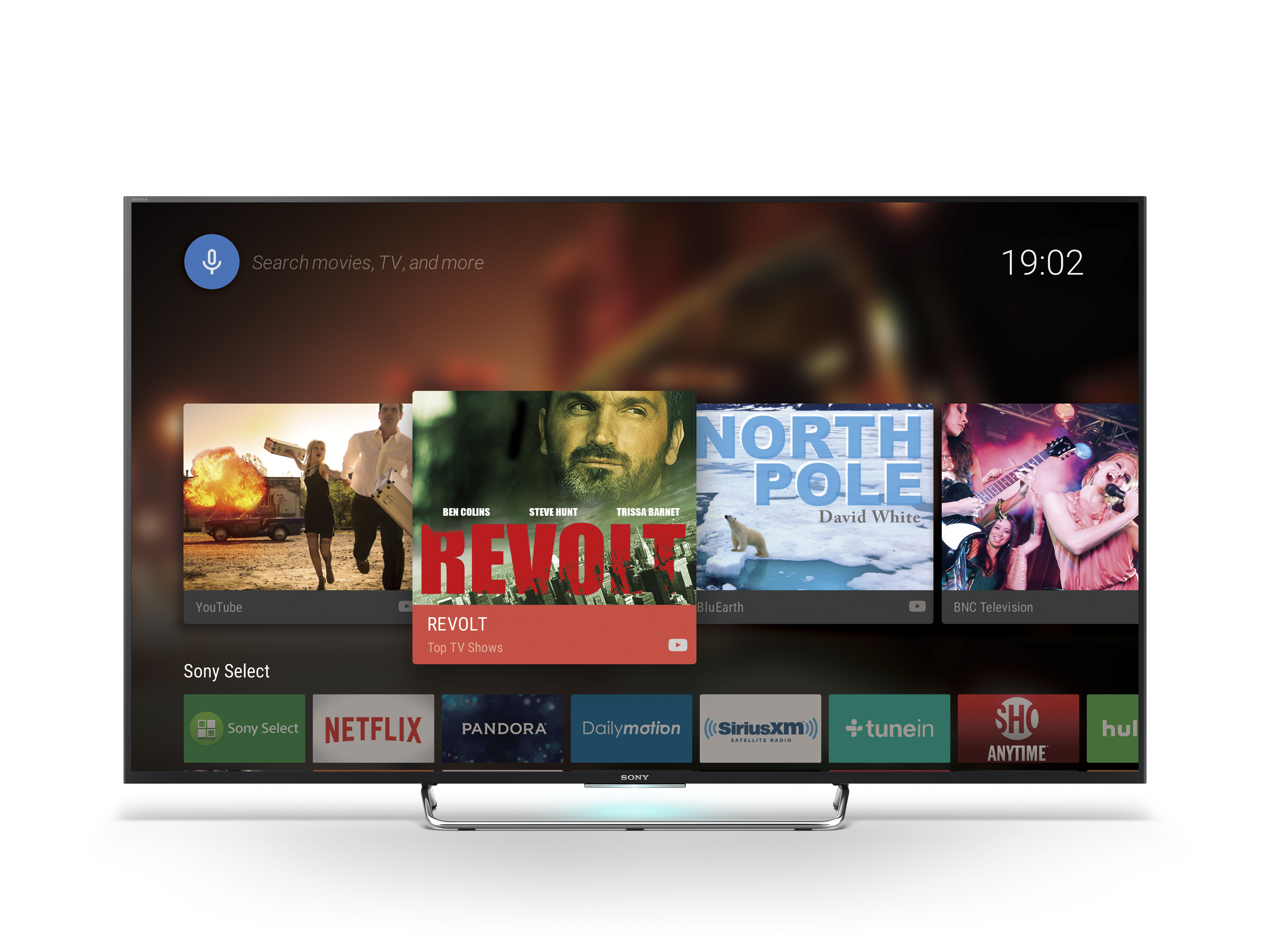 SONY Fernseher KDL-75W855C Android TV, 75 Zoll, Full HD, Smart TV, Bravia