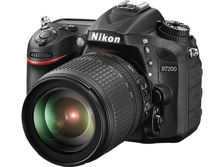 Een hekel hebben aan gemeenschap Geit Cámara réflex | Nikon D7200 Sensor CMOS 24.2 MP Vídeo Full HD + Objetivo  AF-S DX 18-105mm ED VR