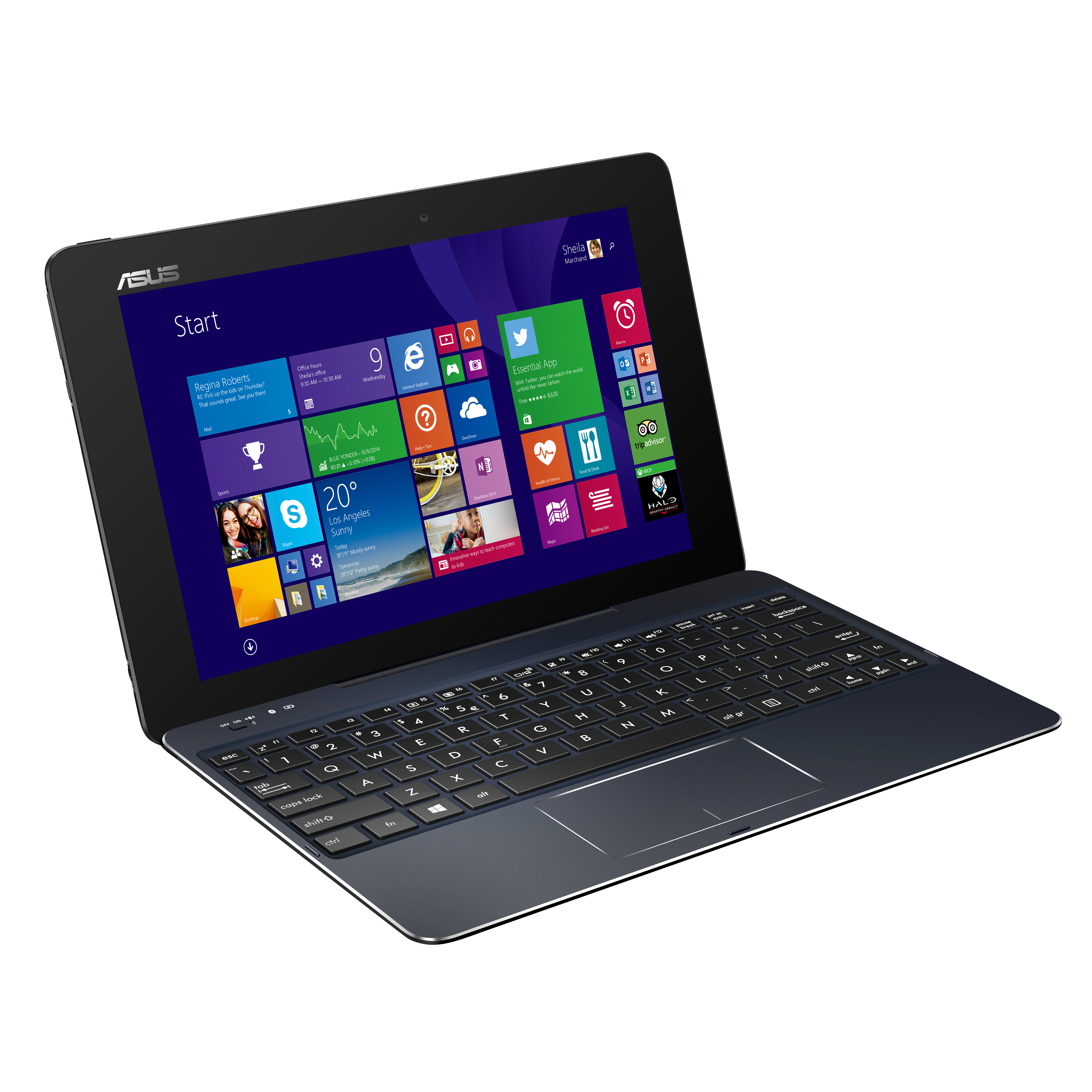 ASUS Transformer Book T100CHI-FG003B - 10,1 Zoll - Intel® Atom® Z3775 - 2 GB - 64 GB - Intel® HD Graphics - Windows