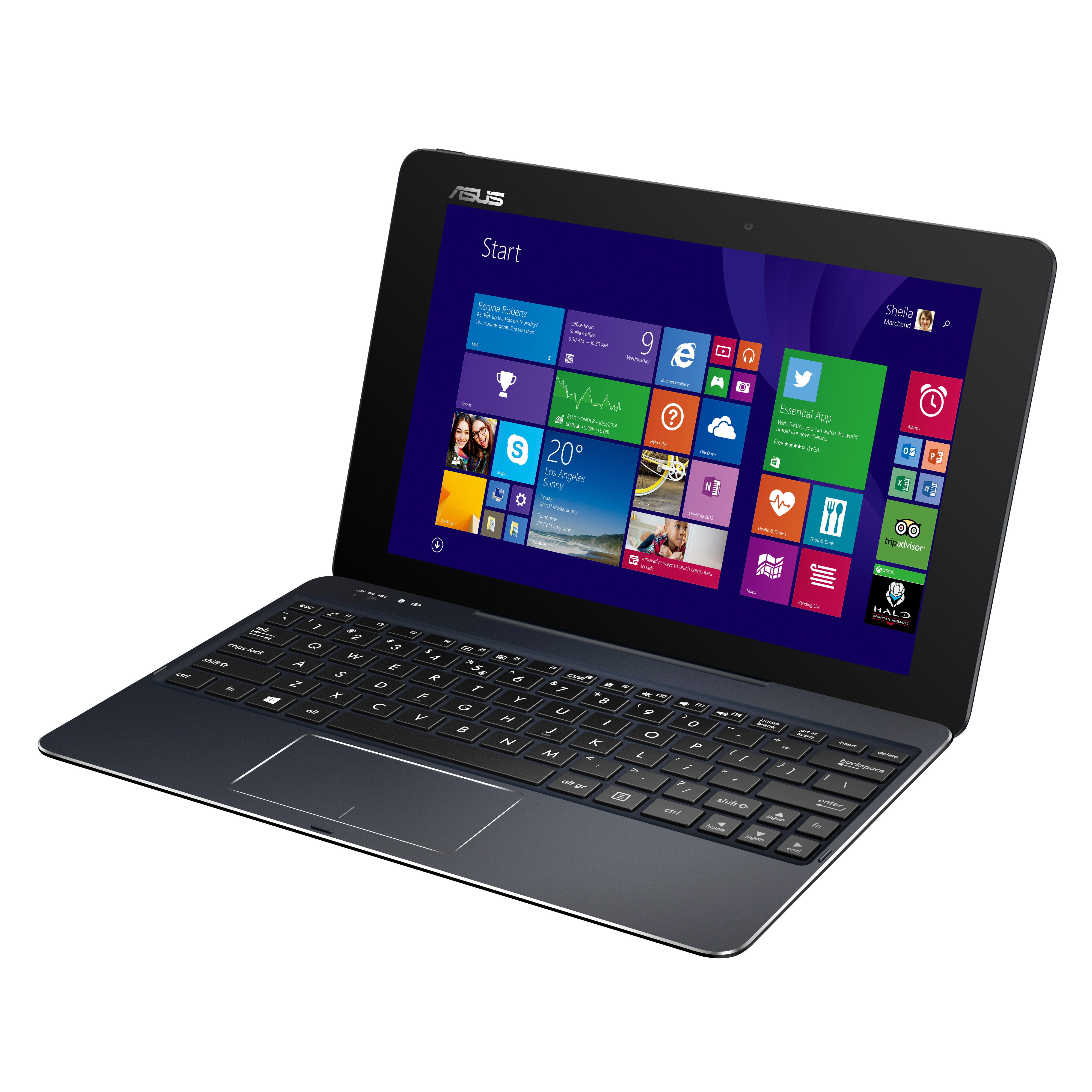 ASUS Transformer Book T100CHI-FG003B - 10,1 Zoll - Intel® Atom® Z3775 - 2 GB - 64 GB - Intel® HD Graphics - Windows