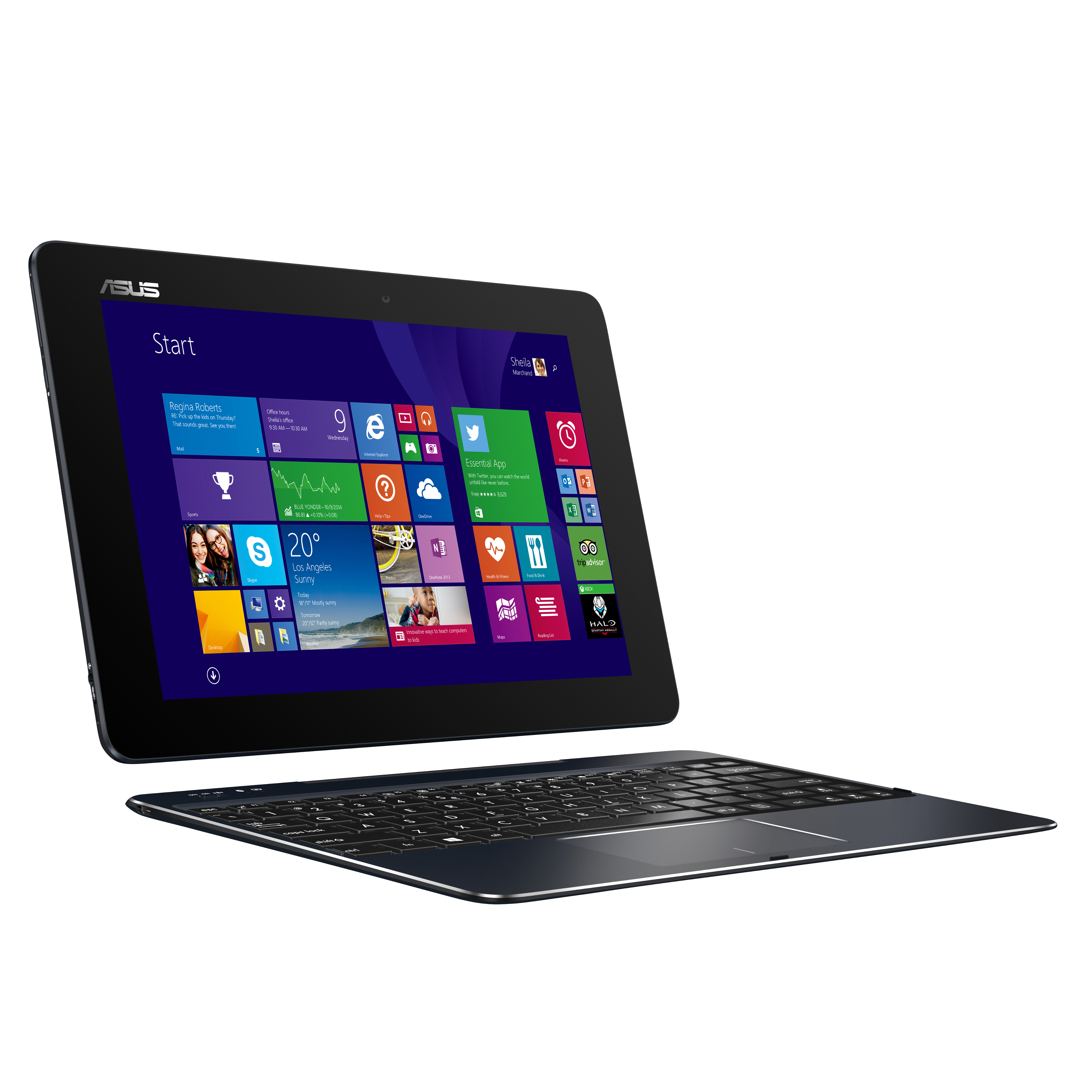 ASUS Transformer Book T100CHI-FG003B - 10,1 Zoll - Intel® Atom® Z3775 - 2 GB - 64 GB - Intel® HD Graphics - Windows