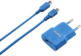 HAMA hama Chargeur USB - pour Nintendo 3DS - bleu - caricabatterie (Blu)