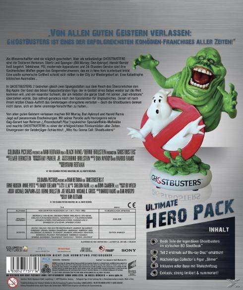 Ghostbusters I + II (Ultimate Hero Pack inklusive 19 cm Figur) Blu-ray