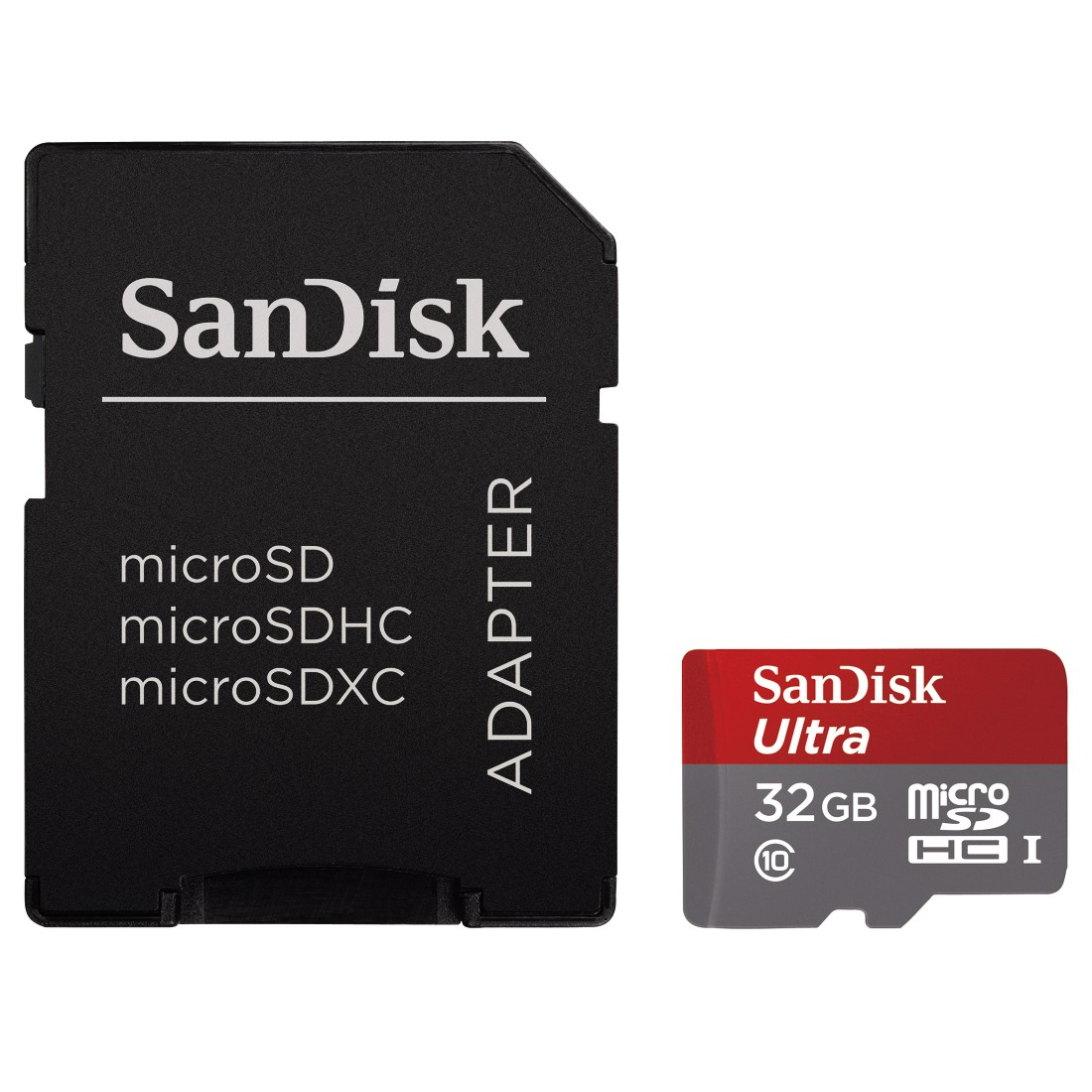 SANDISK Ultra®, Micro-SDHC Speicherkarte, 32 GB, 80 MB/s