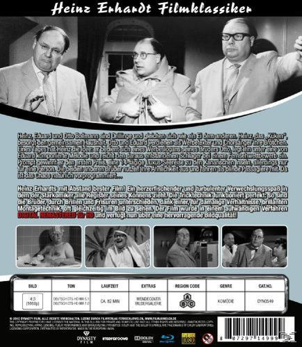 Heinz Erhardt - Drillinge an Bord Blu-ray
