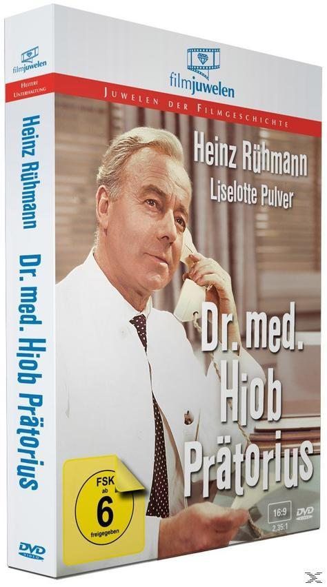 DVD-Hülle. Zeigt einen Mann am Telefon im weißen Kittel und einen Filmtitel.