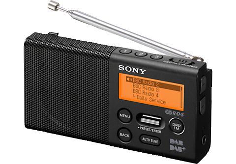 SONY XDR-P1DBP Digitalradio, Digital, DAB+, DAB, FM, Schwarz DAB/DAB+ Radios  | MediaMarkt