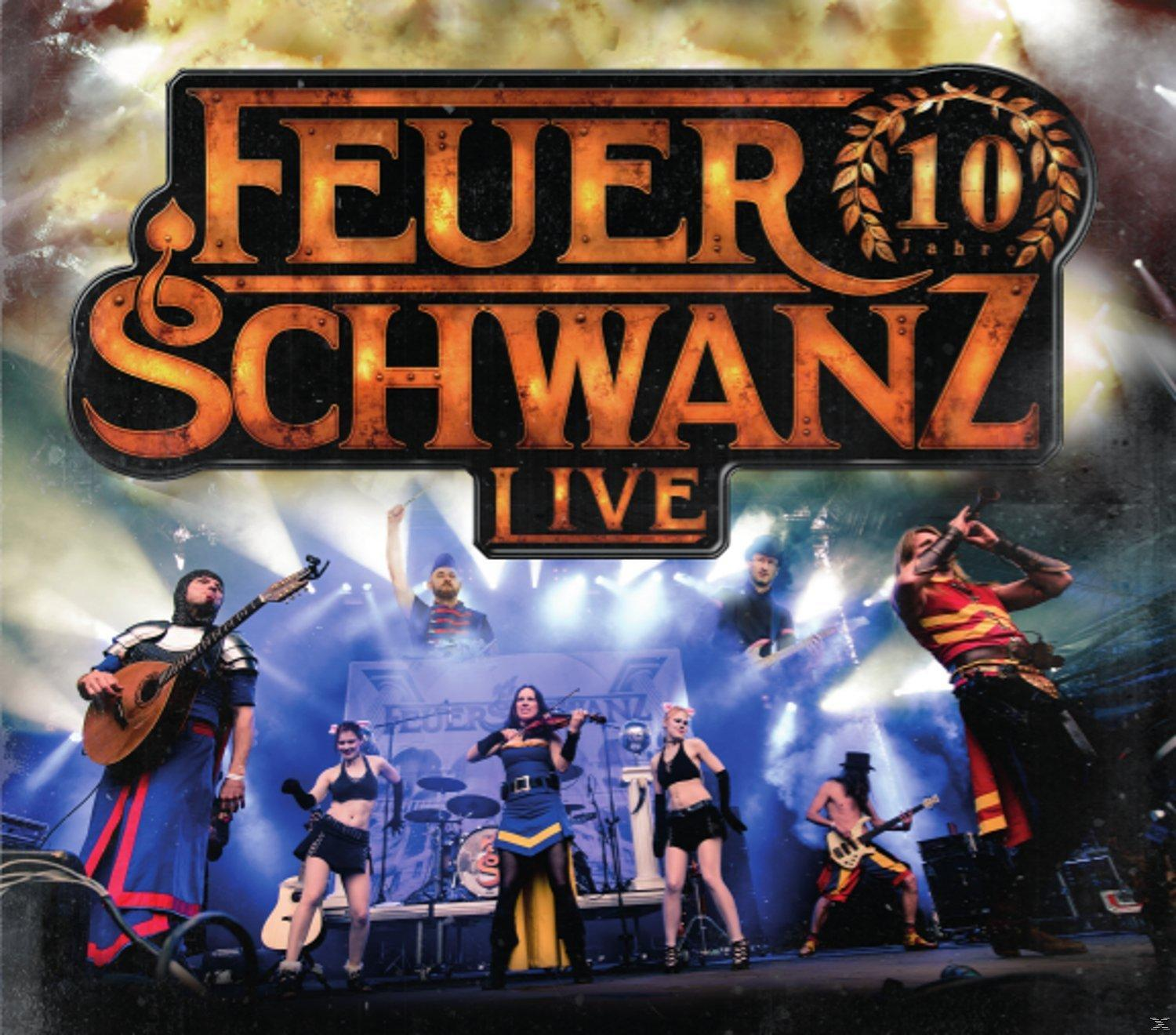 Band spielt auf der Bühne bei einem Konzert.