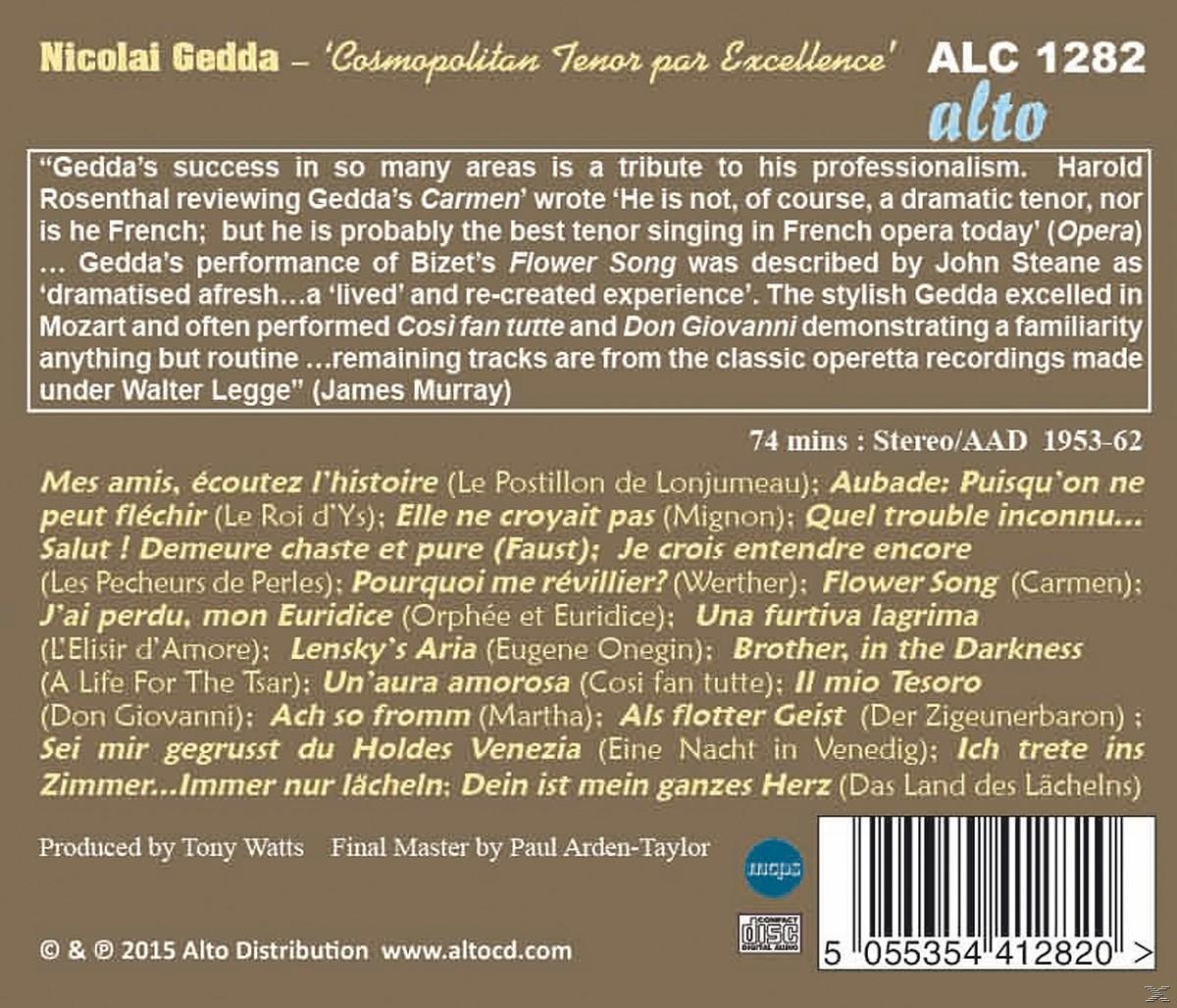 Nicolai Gedda - Nicolai Gedda-Cosmopolitan Tenor Par Excellence  - (CD)