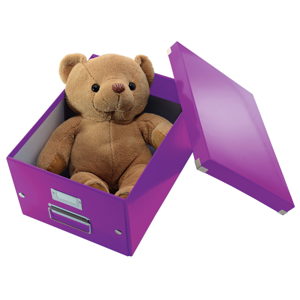 LEITZ 6044-00-62 CLICK&STORE Aufbewahrungs- und Transportbox mittel Ablage- und Transportbox Violett