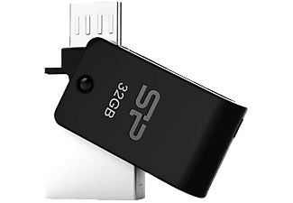SILICON POWER SP032GBUF2X21V1K X21 USB-Stick, 32 GB