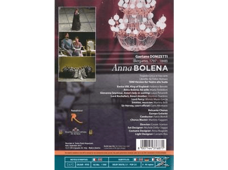 Thumbnail - Various;Belcanto Chorus;Europa Galante - Anna Bolena (DVD)