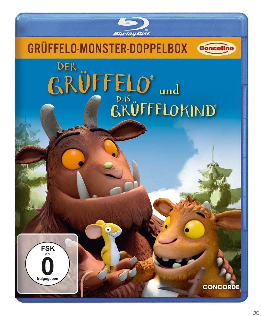 Grüffelo-Monster-Doppelbox - Grüffelokind Grüffelo Der Blu-ray Das und