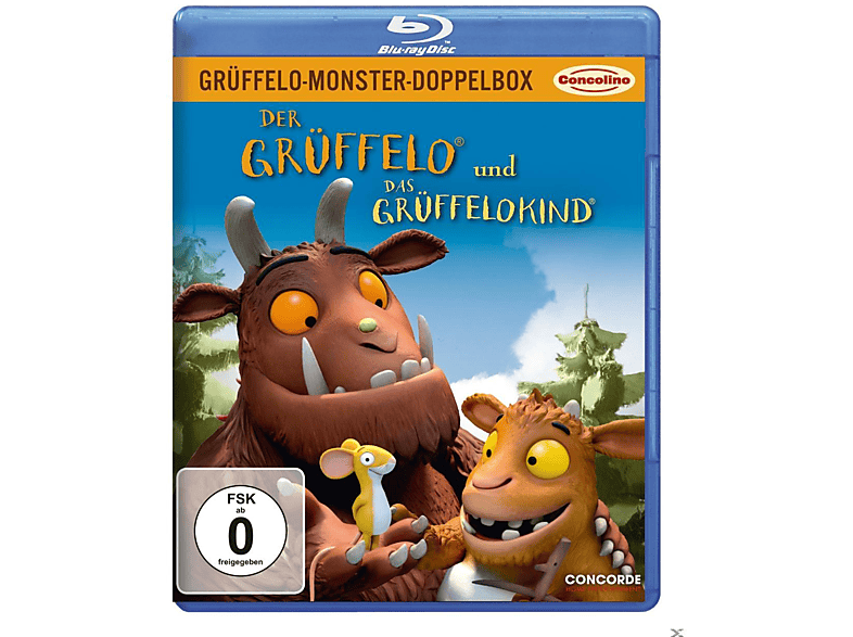 Grüffelo-Monster-Doppelbox - Grüffelokind Grüffelo Der Blu-ray Das und