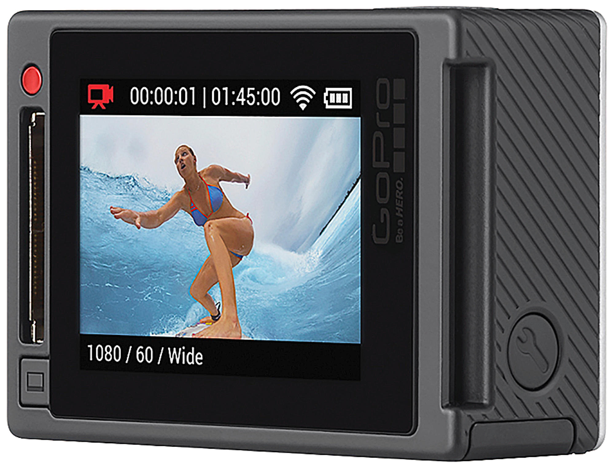 Videocámara Outdoor - GoPro Hero4 Silver, Pantalla Táctil