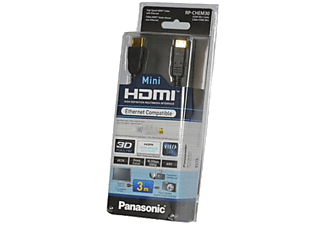 PANASONIC RP CHEM30E K 0.75 m HDMI-HDMI Mini Bağlantı Kablosu