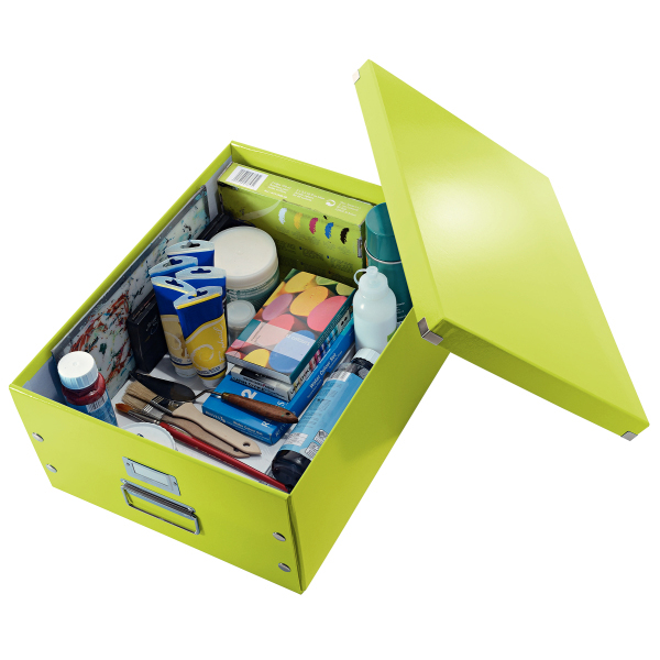 LEITZ 6045-00-64 CLICK&STORE Aufbewahrungs- und Transportbox groß Ablage- und Transportbox Grün