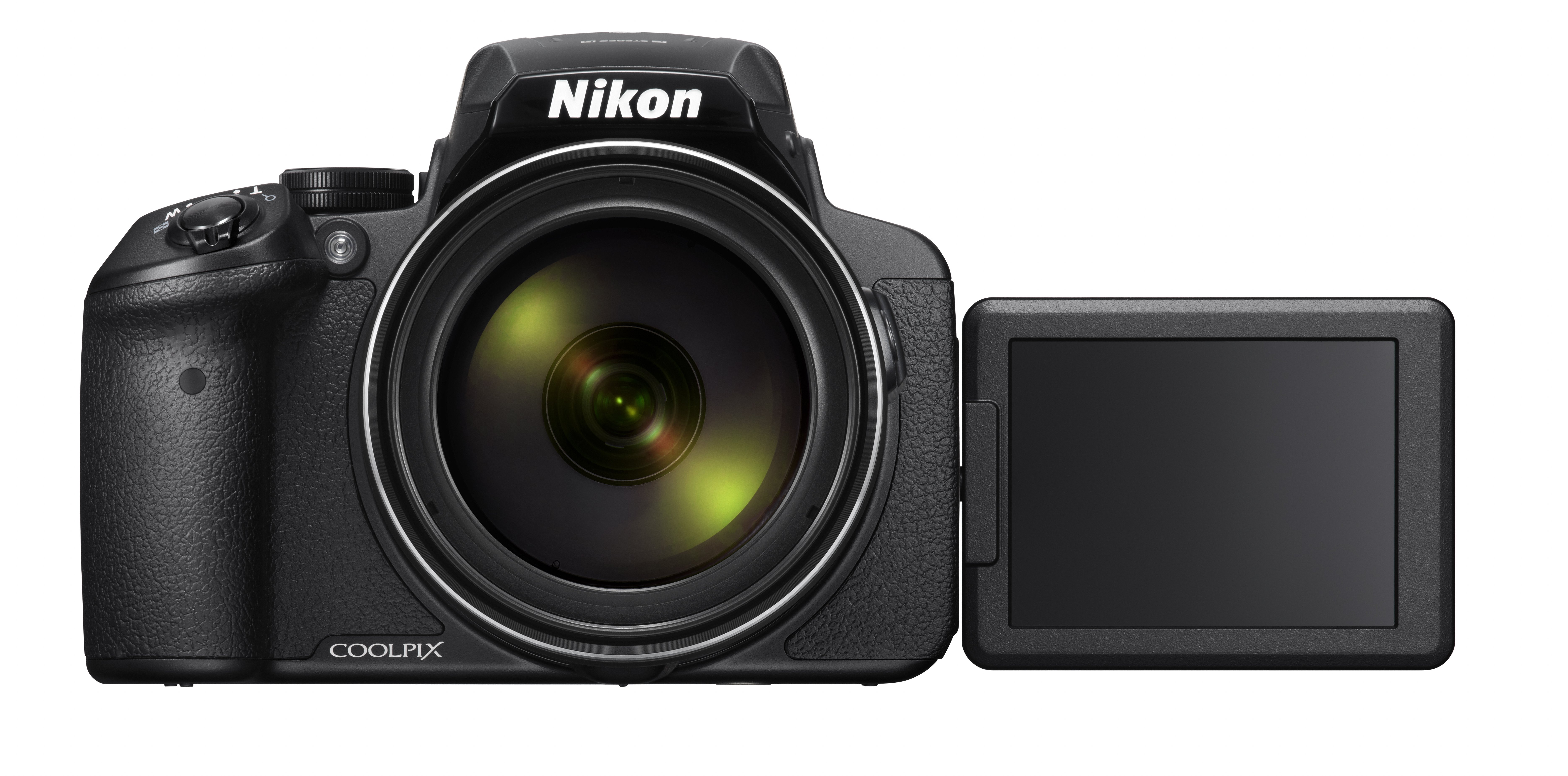 NIKON COOLPIX P900 Bridgekamera Schwarz, 83x opt. Zoom, TFT, WLAN