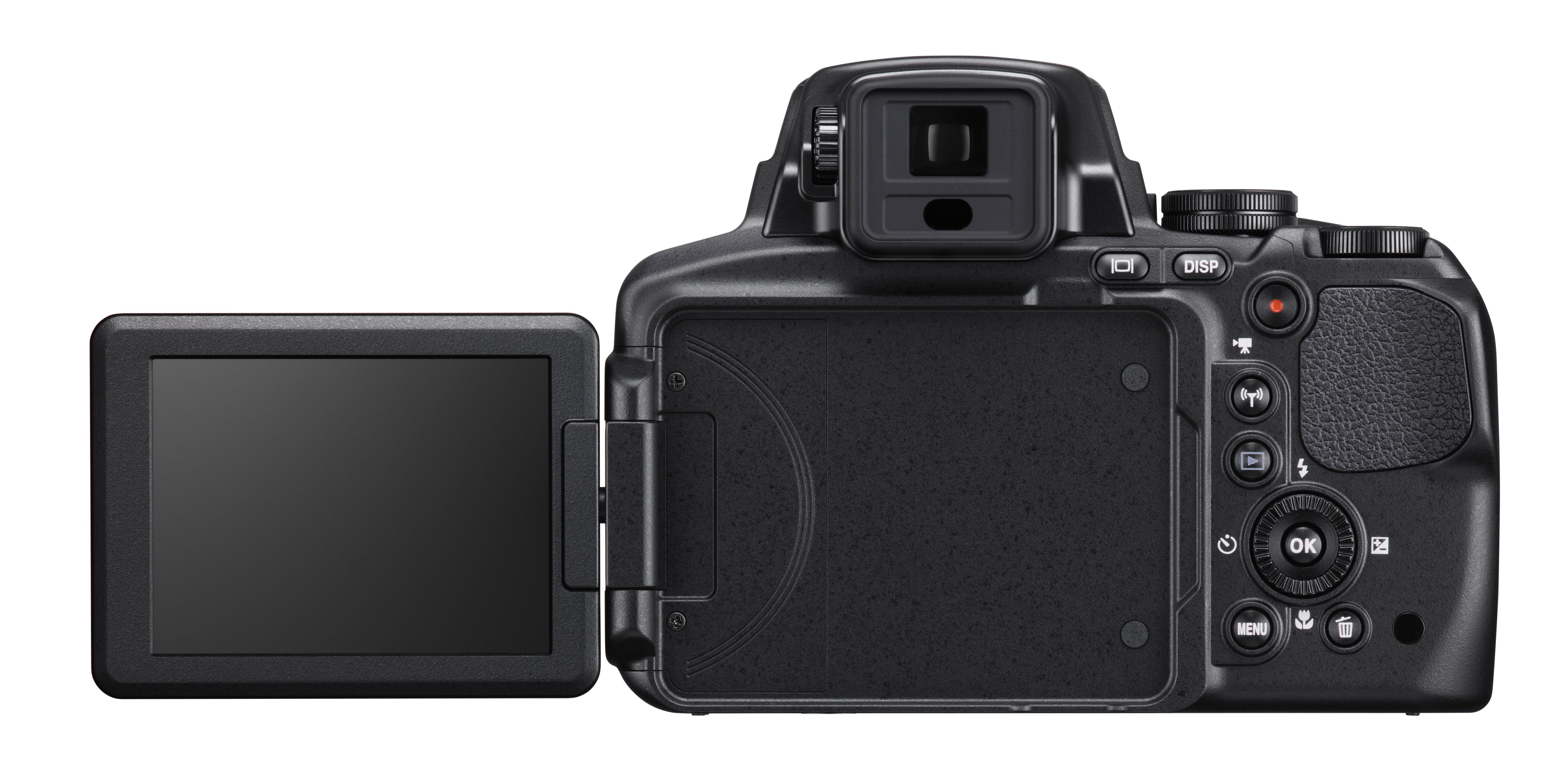 NIKON COOLPIX P900 Bridgekamera Schwarz, 83x opt. Zoom, TFT, WLAN