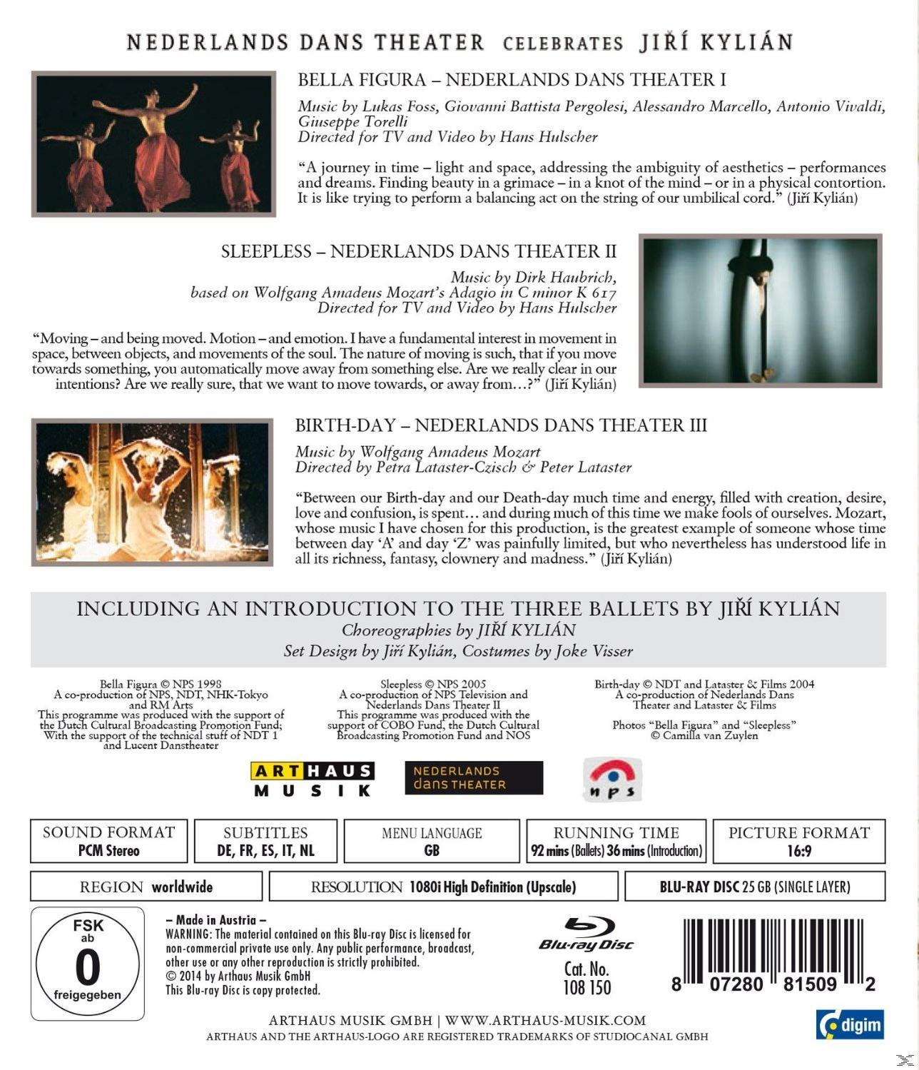Various;Nederlands Dans Theater;Amsterdam Bach Soloists;I Musici;Staatskapelle Dresden - Bella Figura/Sleepless/Birth-Day  - (DVD)
