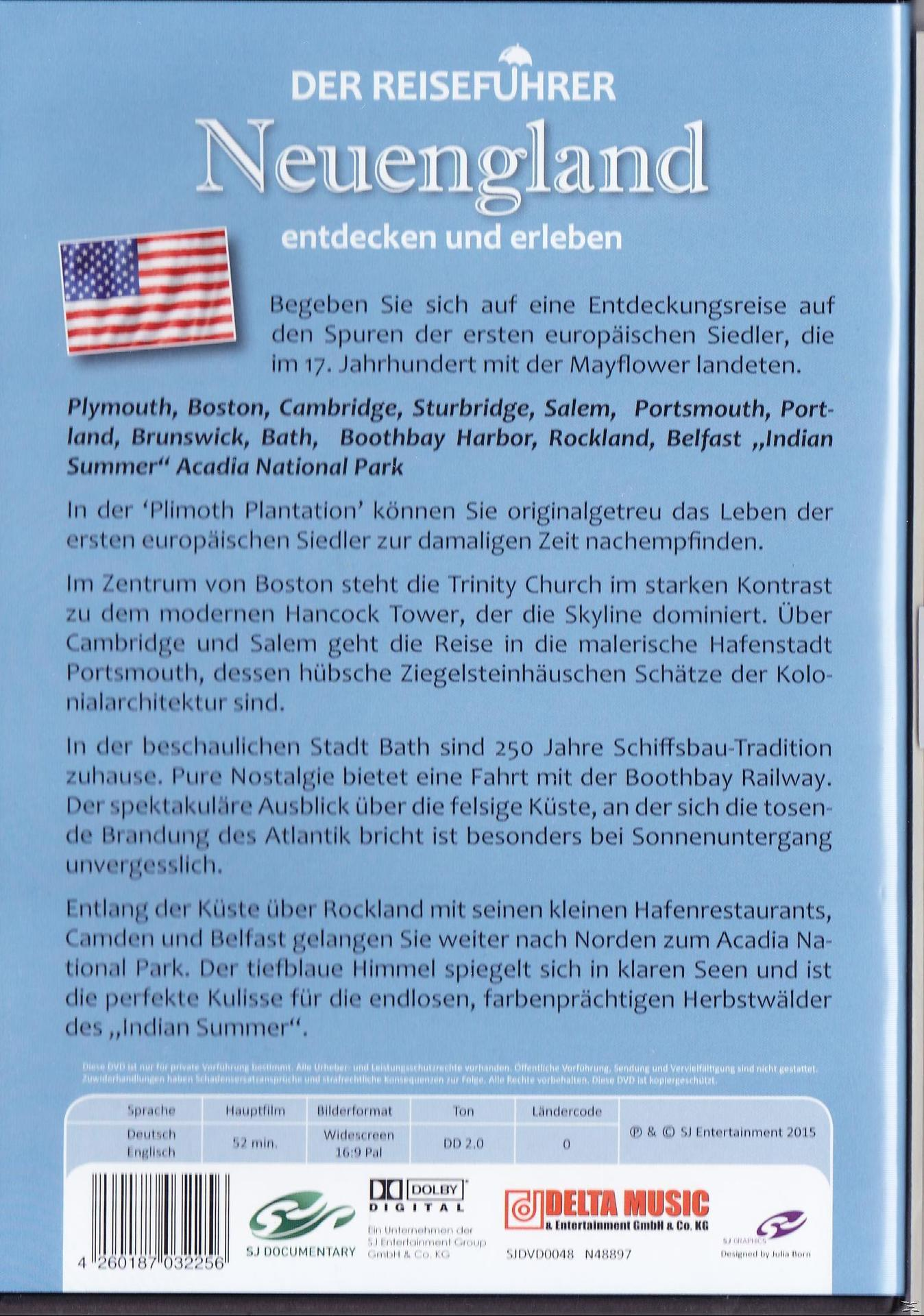 Neuengland - Der Reiseführer DVD
