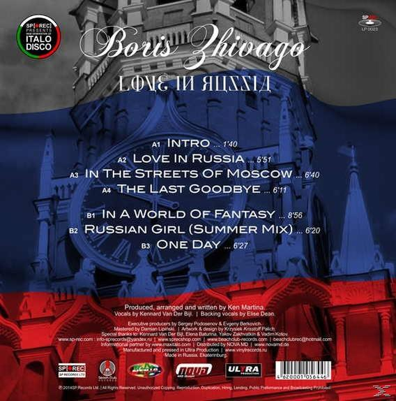 Boris Zhivago - Love In Russia  - (Vinyl)