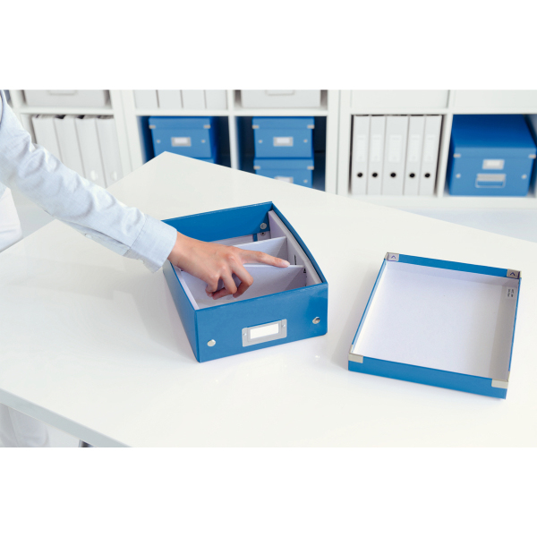 LEITZ 6057-00-36 CLICK&STORE Organistationsbox klein Aufbewahrungsbox Blau