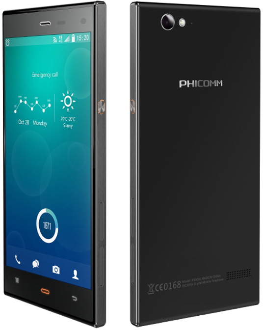 PHICOMM Passion 32 GB Schwarz Dual SIM