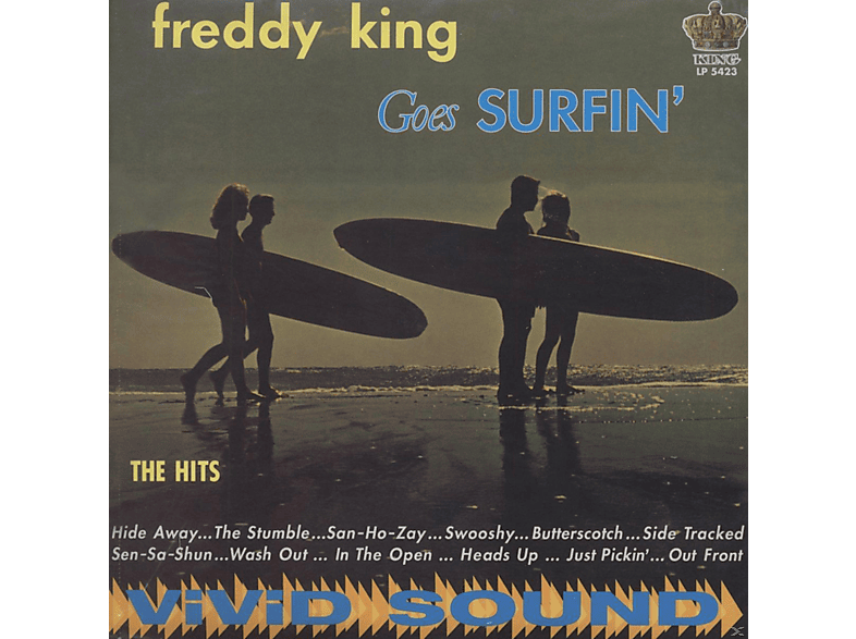 180g King - - King Surfin\' Goes Vinyl (Vinyl) Freddy Freddie