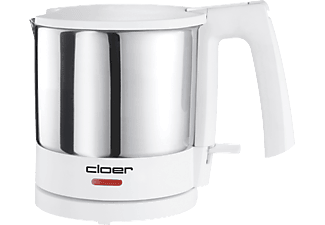 Cloer 4721 edelstahl/weiß Wasserkocher 1 Liter 1800 Watt 