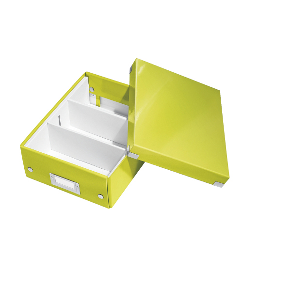 LEITZ 6057-00-64 CLICK&STORE Organisationsbox klein Aufbewahrungsbox Grün