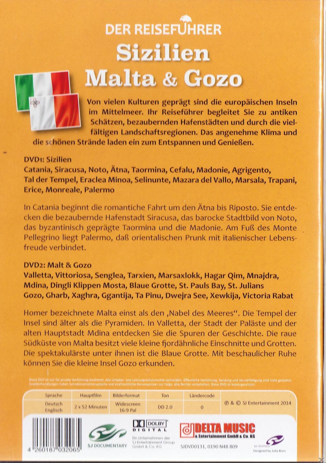 - Sizilien, & Gozo Reiseführer Malta Der DVD