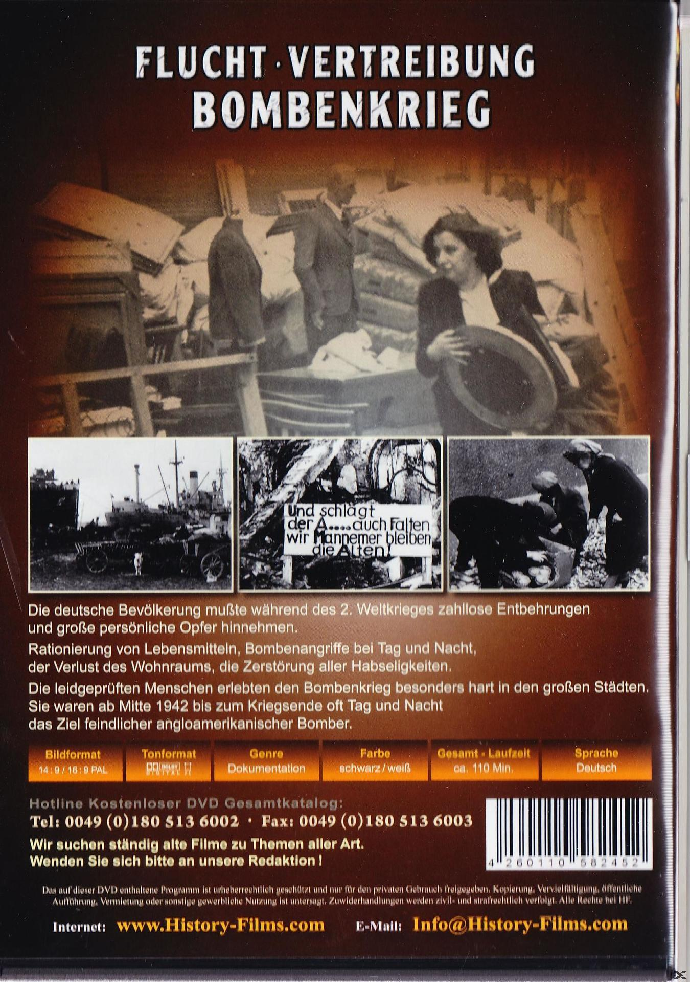 Flucht, Vertreibung, Bombenkrieg DVD