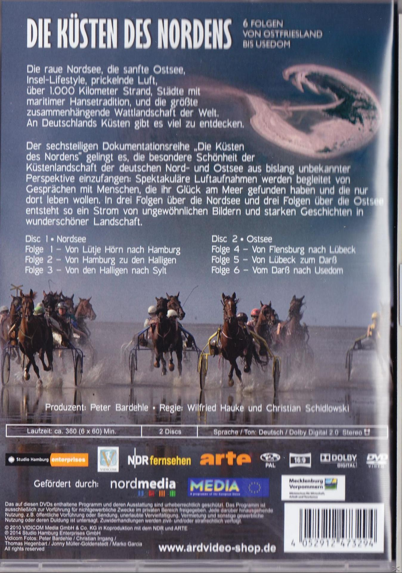 DIE KÜSTEN DES NORDENS-VON OSTFRIESLAND BIS USEDOM DVD