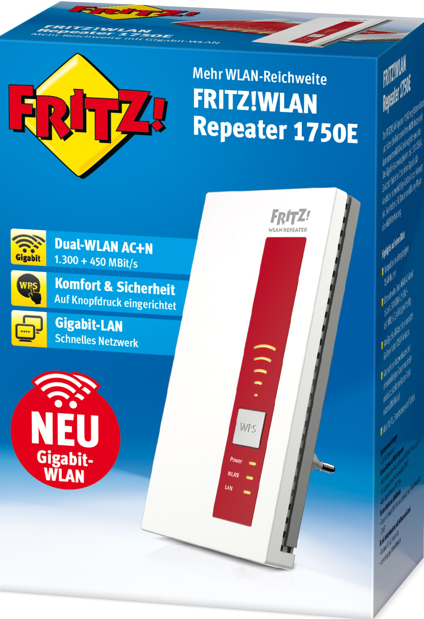 AVM FRITZ!WLAN Repeater 1750E