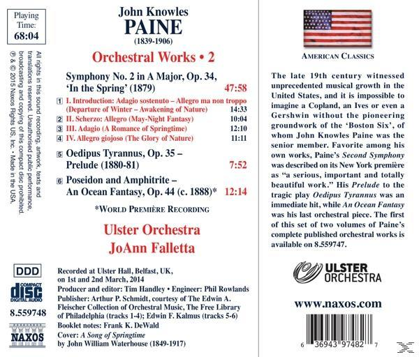 Ulster Orchestra - Orchesterwerke Vol.2  - (CD)