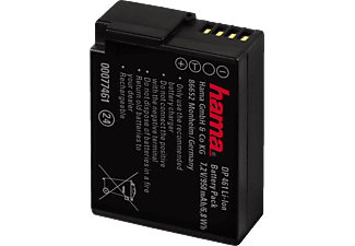 HAMA Batterie Li-Ion DP 461 pour Panasonic DMW-BLC12 - Batterie (Noir)