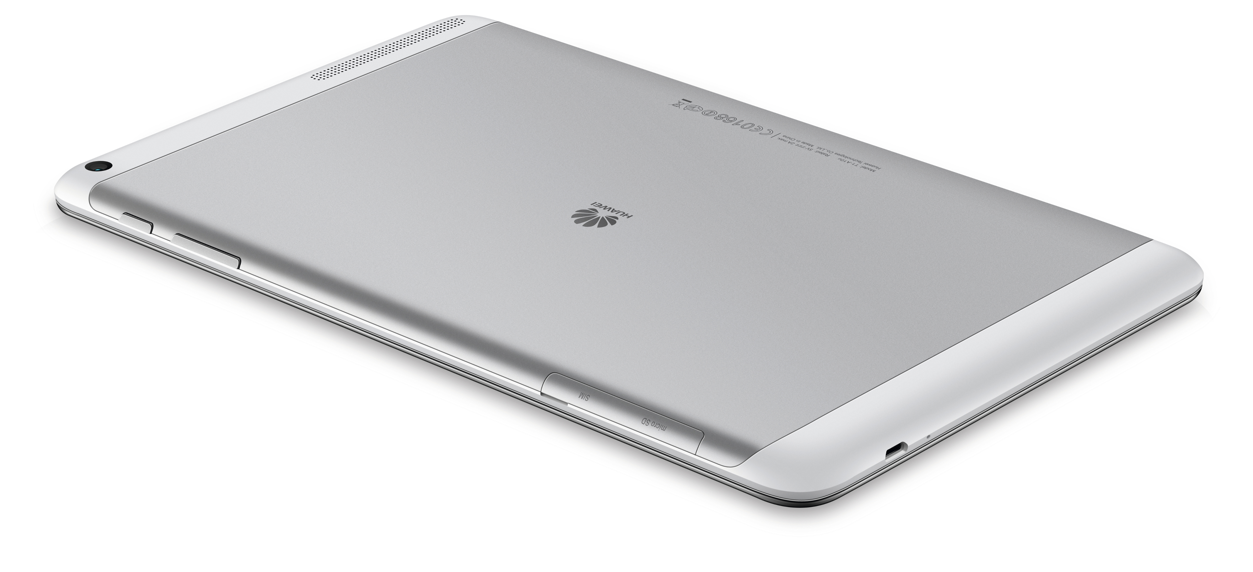 HUAWEI Mediapad T1, Tablet, 16 GB, 9,6 Zoll, Weiß