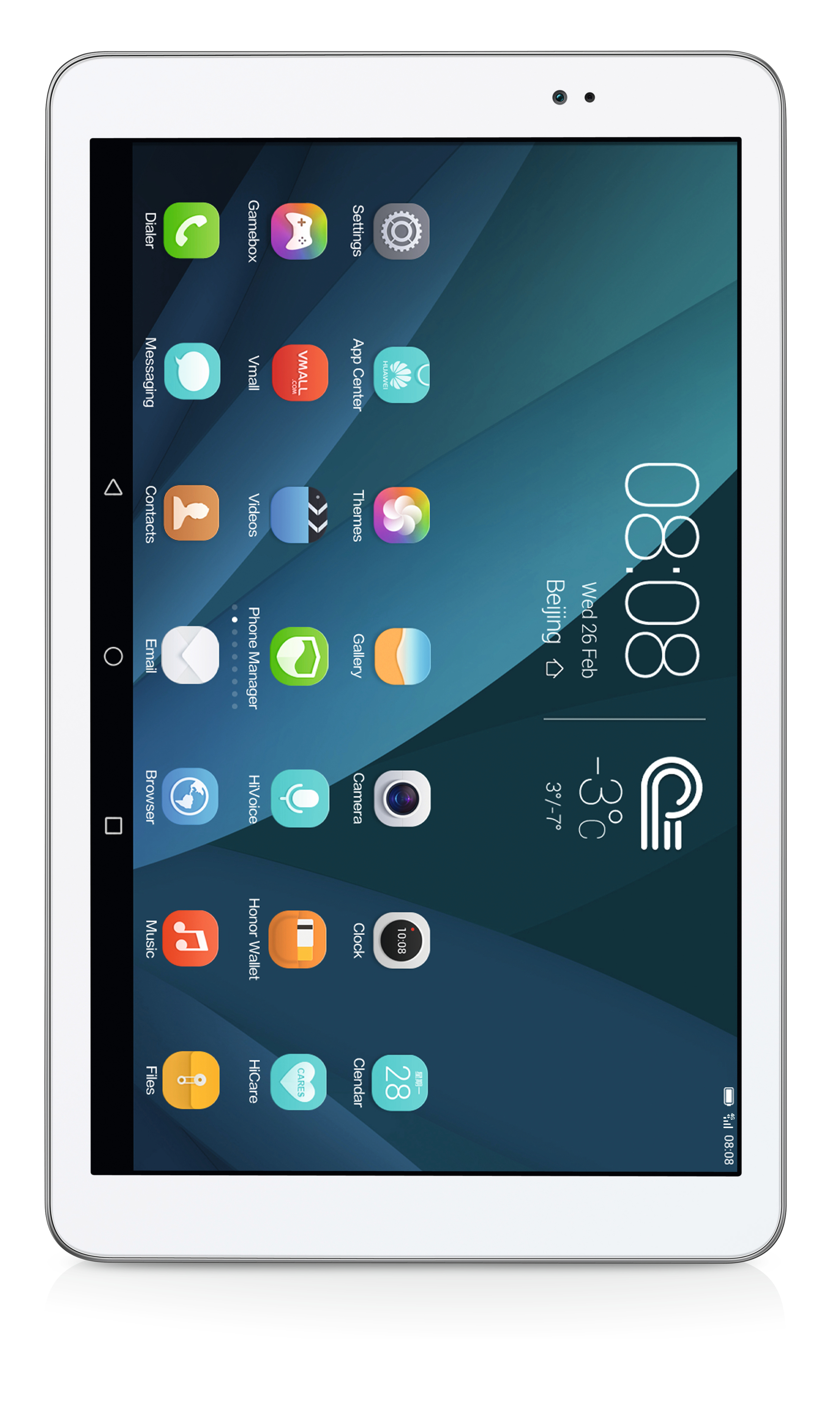 HUAWEI Mediapad T1, Tablet, 16 GB, 9,6 Zoll, Weiß