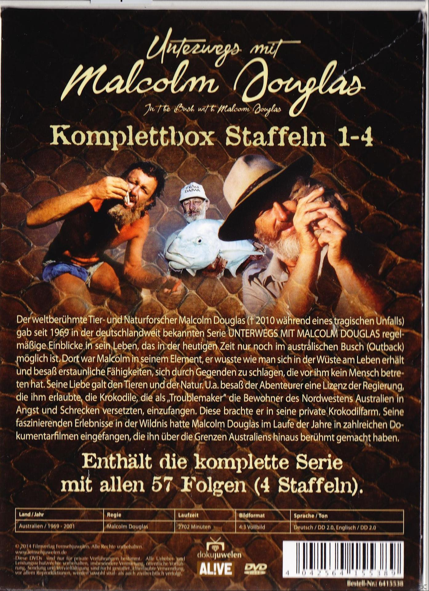 Unterwegs mit Malcolm Douglas - Staffel 1 - 4 DVD