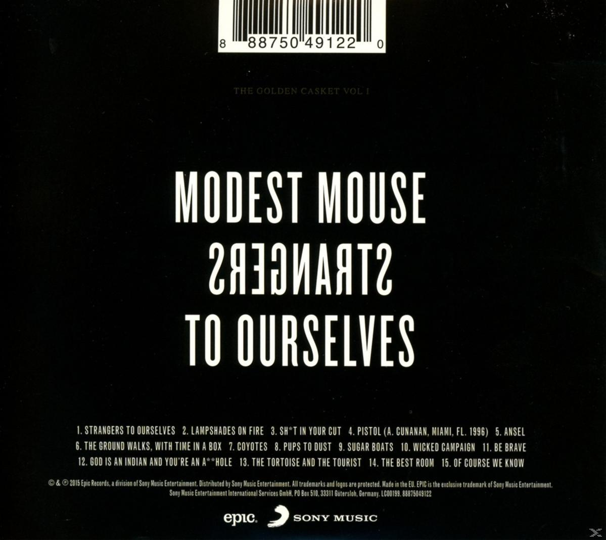 CD-Cover mit Bandnamen, Albumtitel und Titelliste. Schwarzer Hintergrund mit weißem Text.