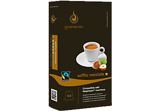 GOURMESSO SOFFIO NOCCIOLA kávékapszula Nespresso kávéfőzőhöz, mogyóró ízű