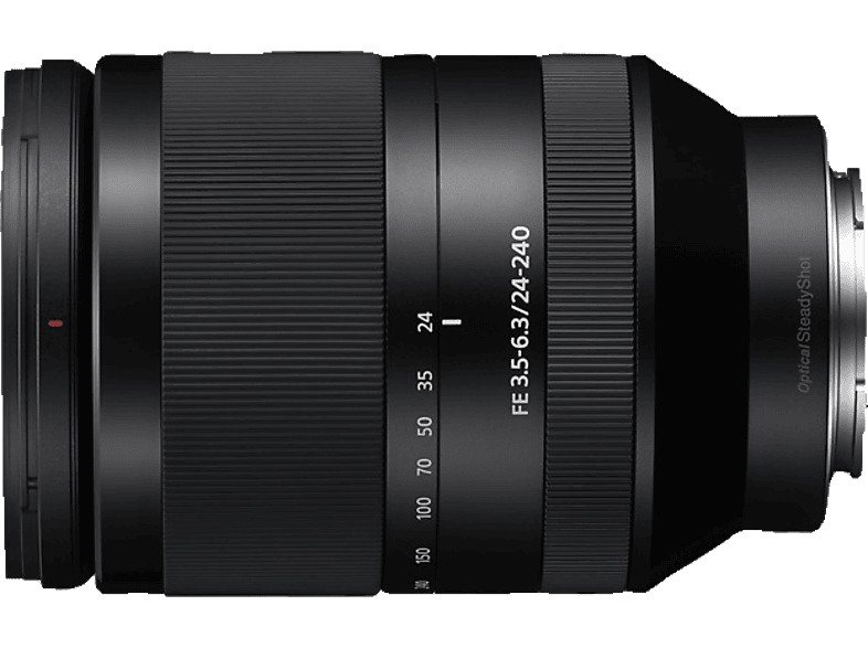 SONY SEL24240 Vollformat 24 mm - 240 f/3.5-6.3 OSS, ED, ASPH, DMR, Circulare Blende (Objektiv für Sony E-Mount, Schwarz)