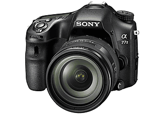 SONY ILC A77 M2Q.AP2 16-50mm f/2.8 3 inç 24.3 MP Dijital SLR Fotoğraf Makinesi Siyah