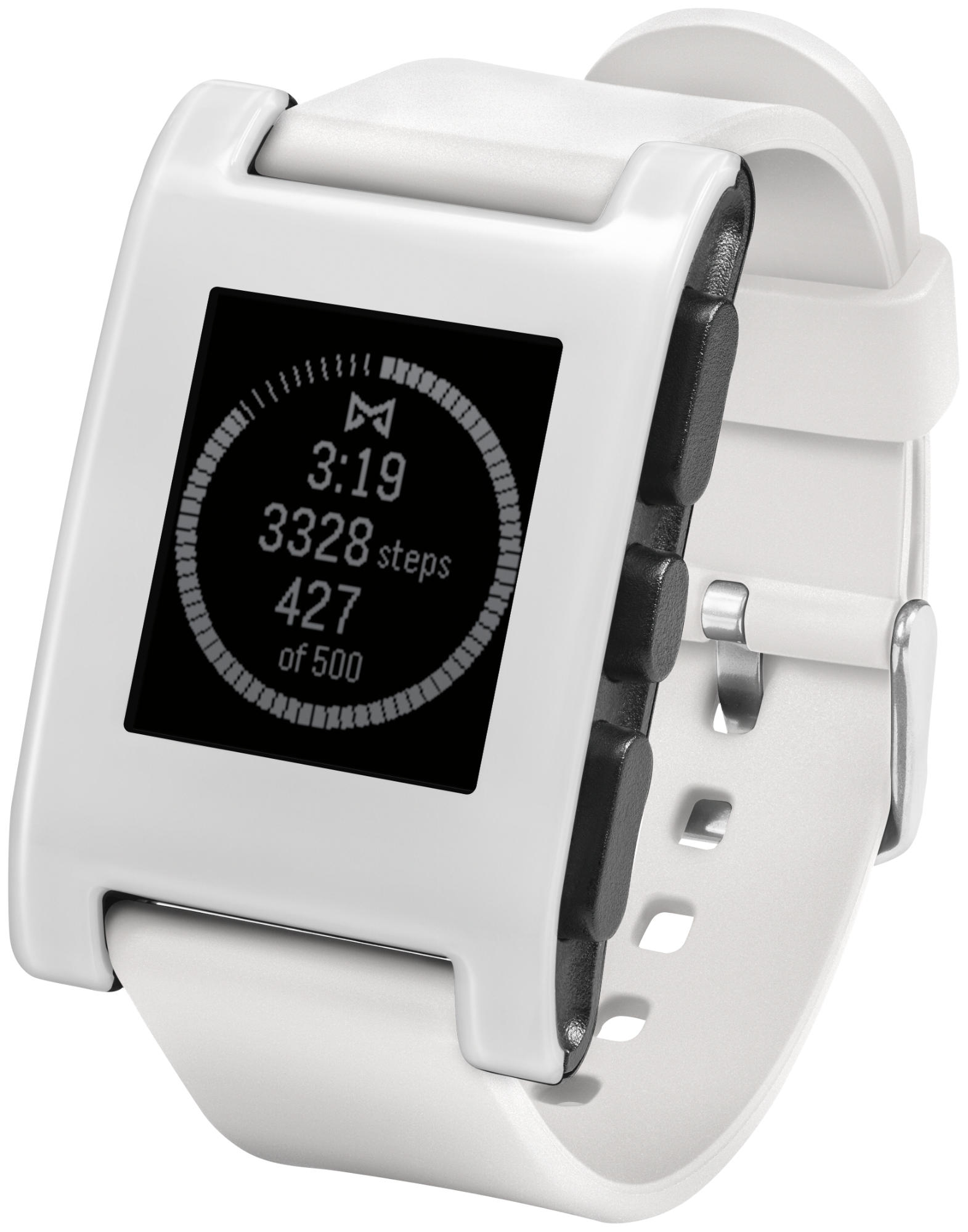 Smartwatch - Pebble Original, blanco