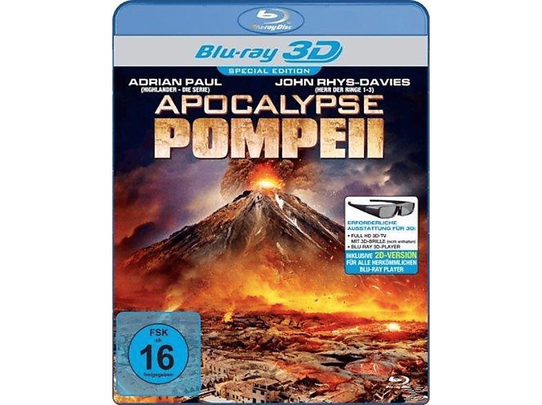 Blu-ray Pompeii Apocalypse 3D